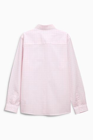 Pink Gingham Shirt (3-16yrs)